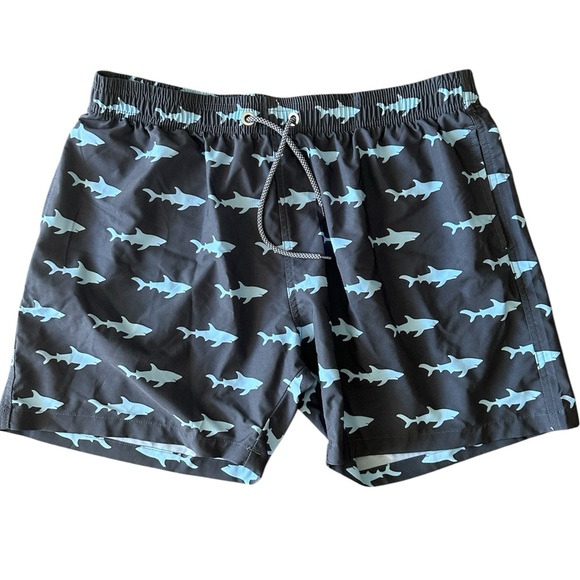 Other - Women’s Shark Print Swim Board Shorts XL